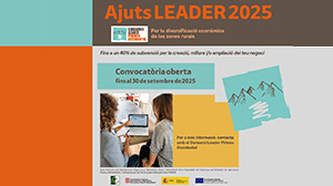 CONVOCATÒRIA D’AJUTS LEADER 2025